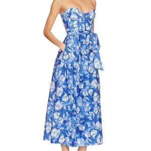 Bardot Vibrant Floral Midi Dress - 10